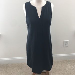 J Crew Sz S Black Cotton Dress